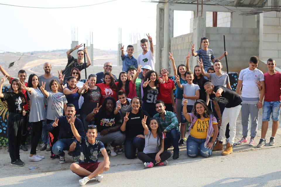 Existence is Resistance visits Shoruq organization