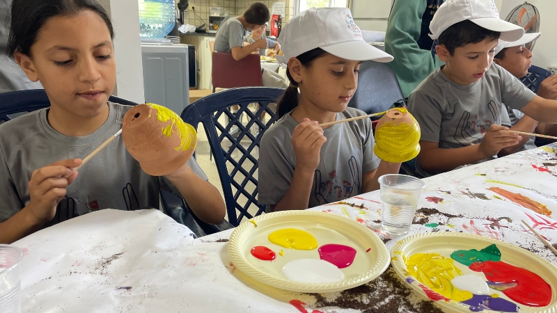 Shoruq Organization Concludes the 25th Summer Camp "Safety and Fun" for 120 Children